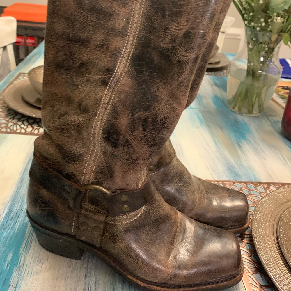 Frye 12R harness boot